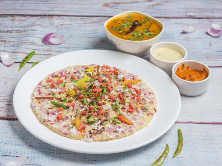 Mix Vegetable Cheese Uttapam