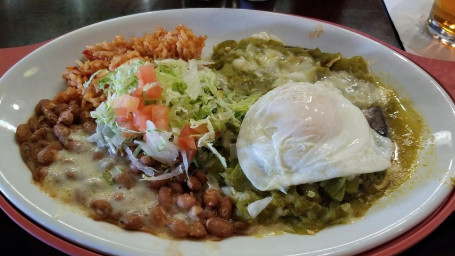 Wednesday Blue Corn Chicken Enchiladas