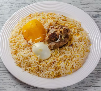 Motton Biryani With Egg