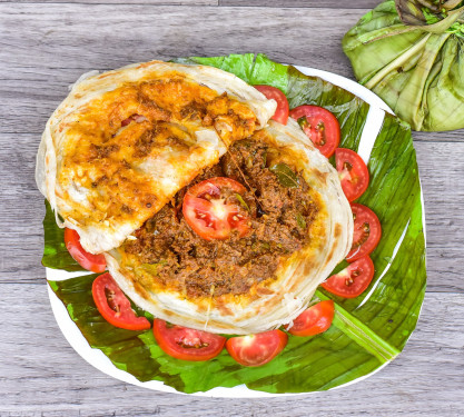 Mutton Banana Leaf Parotta