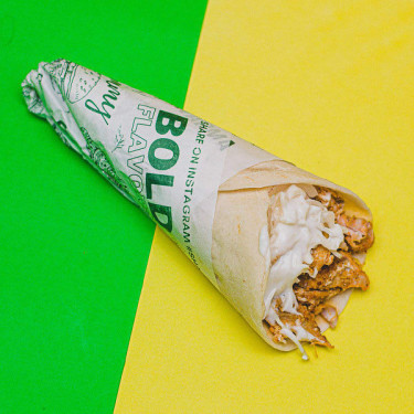 Cheese Melt Chicken Shawarma Wrap