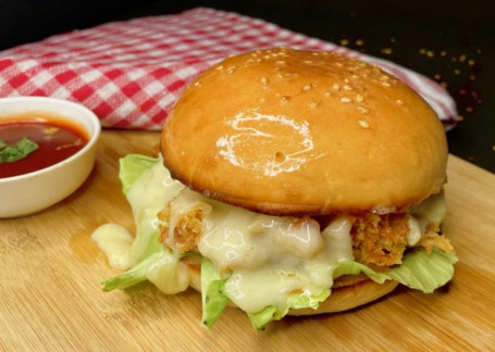 Crispy Basa Fish Burger