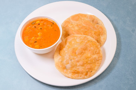 Dal Puri [4Pcs] With Sabji