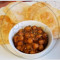 Luchi With Chana Masala (4 Pcs)