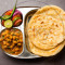 Lachha Paratha With Chana Masala (2 Pcs)