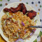 Egg Chowmein Grilled Chicken Combo