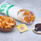 (Chef Recommended) (Serves 1) Super Saver Cheese Melt Paneer Wrap Meal Dessert