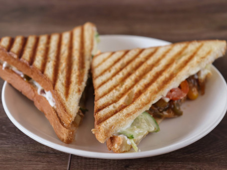 Mexican Veg Toast Sandwich