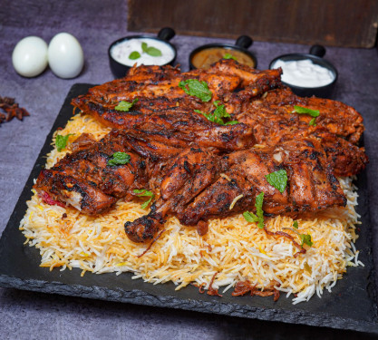 Chicken Bbq Biryani (Half)