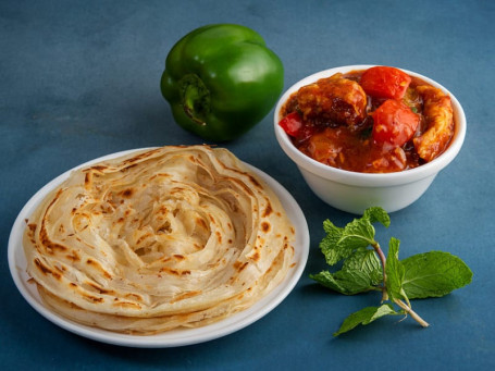 Butter Chicken Masala With Indian Bread Combo