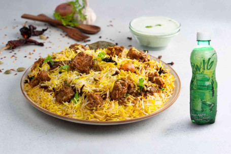 Mutton Dum Biryani Băutură Combinată