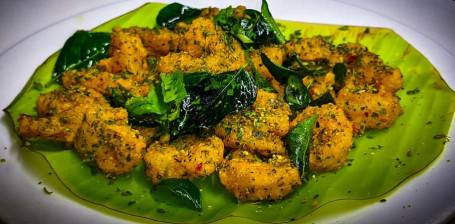 Karivepaku Prawns (Curry Leaf)