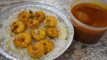 Camarones Al Ajillo/Garlic Shrimp  Lunch