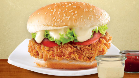 Fried Chicken Crispy Burger