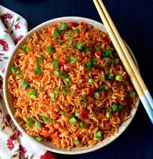 Triple Pepper Veg Szechwan Fried Rice