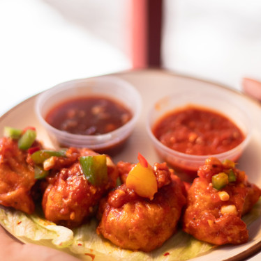 Paneer Pan Tossed Momos (5 Pcs)