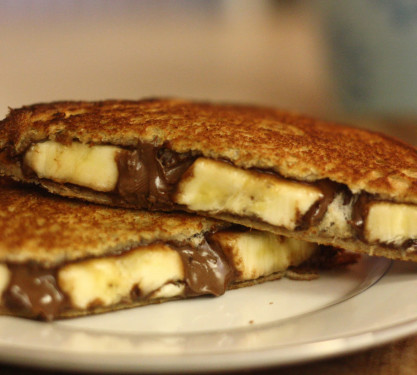 White Chocolate Cheese Grilled Sandwich