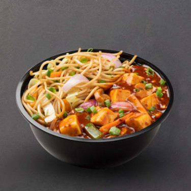 Kung Pao Paneer Cu Alegere De Bol Cu ​​Tăiței