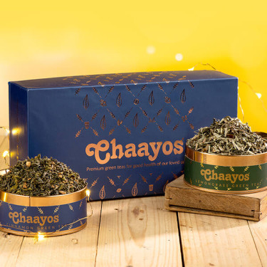 Cutie Cadou Blue-Chaayos Green Tea