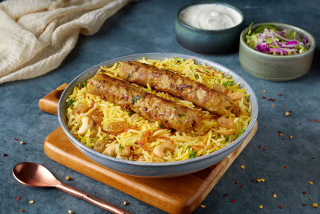 Chicken Seekh Saffron Pilaf