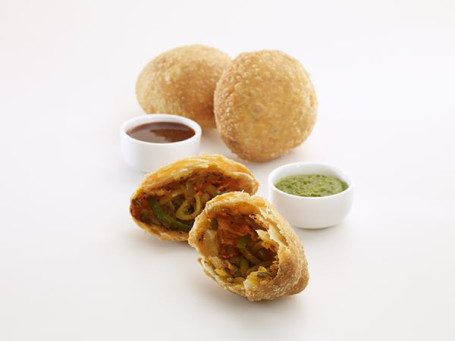 Pyaz Kachori Plate Two Pcs