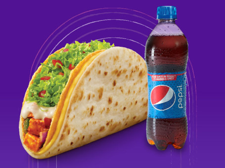 Cheesy G Taco Veg Pepsi Pet