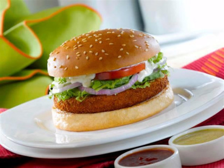 Spicy Chicken Patty Burger