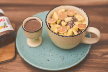 Nutella And Banana Pancake Cereal Bowl