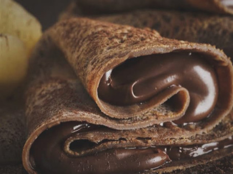 Crepes In Milk Chocolate Ganache