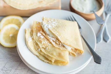 Lemon Cream Cheese Crepes