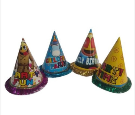 B'day Cap (4 Pc)