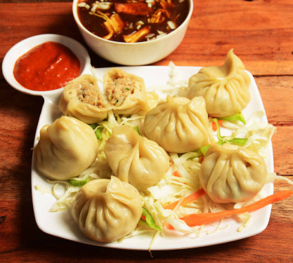 Veg Momos (Steam) [5 Pieces]