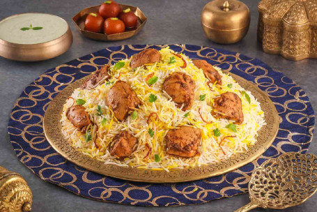 Lazeez Bhuna Murgh [Chicken Dum Biryani Boneless Serves 4]