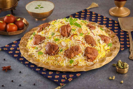 Dum Gosht [Mutton Dum Biryani, Boneless Serves 4]