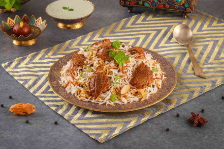 Picant Dum Gosht Hyderabadi Mutton Dum Biryani, Boneless Porții 1 2]