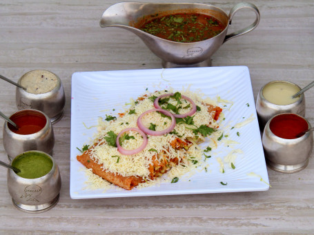 Cheesy Spring Dosa