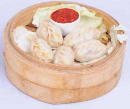 Veg Spicy Momos (5 Pcs)