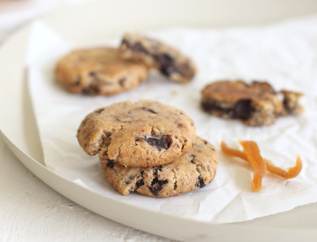 Orange Choco Chip Cookies (Box Of 6)