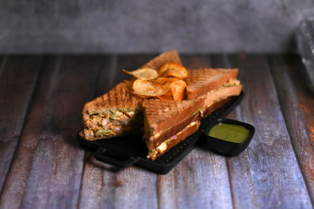 Healthy Punjabi Patakha Sandwich [Wholewheat]