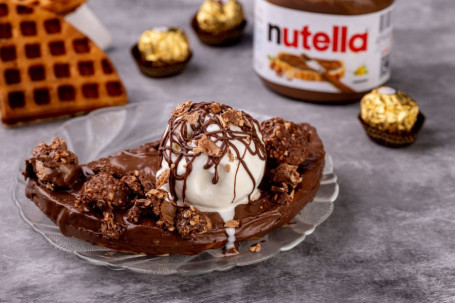 Nutella Rocherwith Icecream