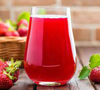 Strawberry Juice (400 Ml Jumbo Glass)