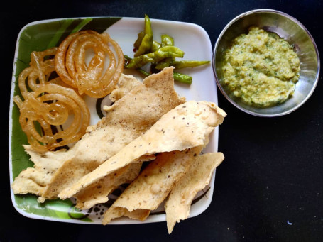 Papadi Jalebi Combo