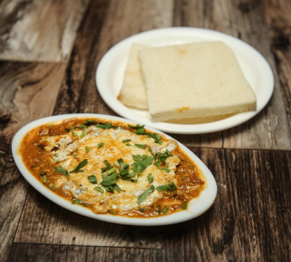 Egg Surti Ghotala [4 Eggs] With 2 Pav