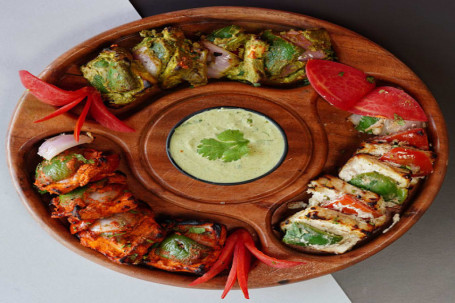 Tandoori Paneer Tikka Platter (Chef's Special, 12 Pcs)