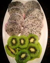 Kiwi And Dragon Fruit Bowl