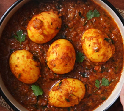 Boil Fry Egg Curry (2 Eggs)