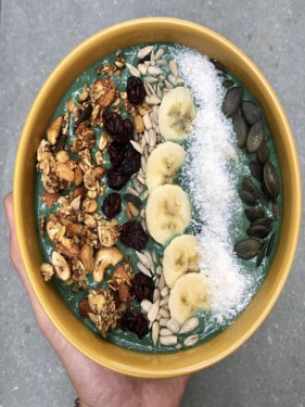 Vegan Gluten Free Green Granola Bowl