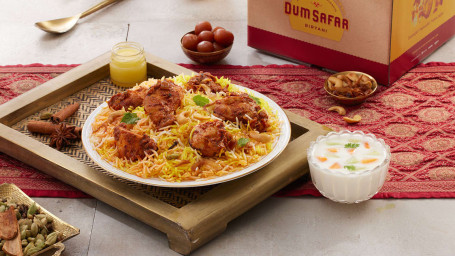 Chicken Dum Biryani (Boneless) (Serves 1)