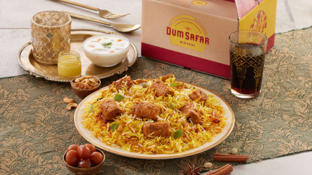 Chicken Seekh Dum Biryani (Serves 1)