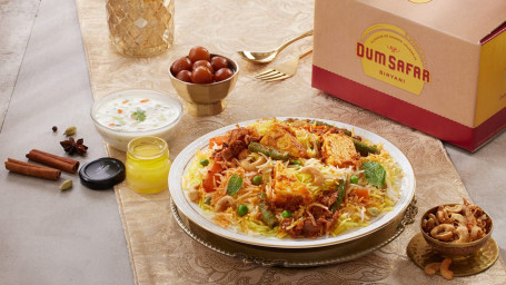 Barbeque Veg Dum Biryani (Serves 1)